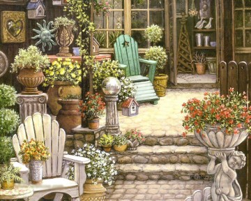 Jardín Painting - tienda de jardinería miss trawicks